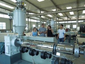 Quality 3mm Plastic PE PP Sheet / Board Extrusion Line Width 600-1500mm wholesale