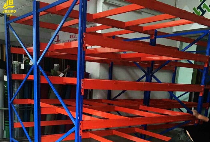 Steel Medium Duty Steel Rack Custom Size P Type 6000KG Columns Pallet Load Weight