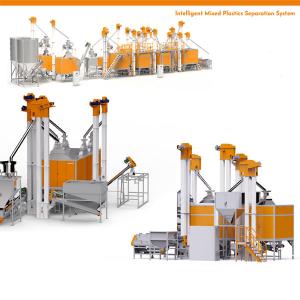 Quality Mixed Plastic Film Shredder WEEE / ELV HDPE Recycling Machine wholesale