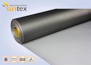Quality Chemical Resistant PTFE Coated Fiberglass Fabric 0.43mm Flame Resistant Barrier wholesale
