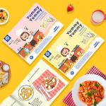 Yummy Cooking Coloring Book 2 in 1 Drawing for Kids Painting