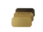 High End Custom Logo Durable Original Brass CR80 Metal Business Cards