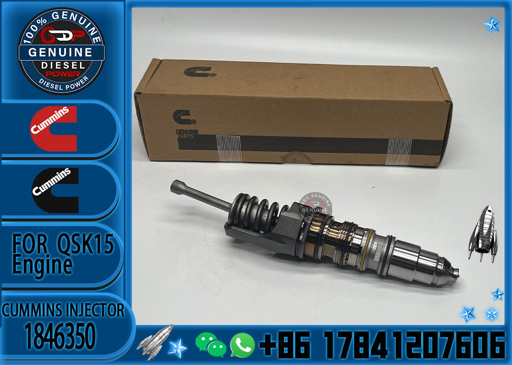 Reliable Fuel Injector Assembly 1846350 For Scania ISZ13 HPI Series Matching Diesel