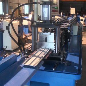 Quality VCD Fire Damper Blade Roll Forming Machine 0.6mm-1.2mm Thickness wholesale