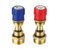 Quality Male Thread Brass Manifold Plumbing With Customized Color Plastic Hand Wheel wholesale
