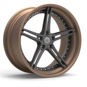 Quality Barrel Bronzed Center Brushed Gun Metal Forged Wheel Polish For Mercedes Benz Eslass350cdi Year 2010 wholesale