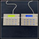 Digital Illuminated Led Display Stainless Steel Keypad 304 Grade Usb