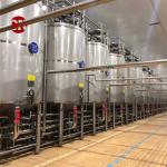 Stainless Steel Ice Cream Aging Tank Yogurt Mixing Heating and Cooling Tanks