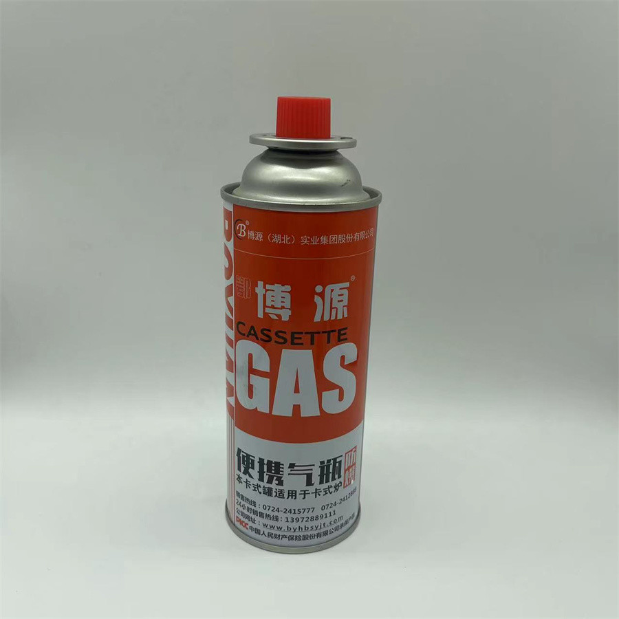Orange Etc Butane Gas Canister for Lighter Gas and Straight Wall