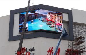 Quality Magnesium alloy Cabinet 960*960mm P8 big Outdoor avertising Screen / AVOE LED Advertising Board For Banks / Hospitals wholesale