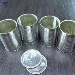 Size D73x113mm 300g Empty Tinplate Can For dog food