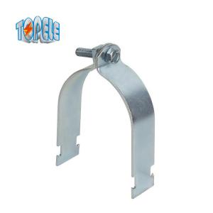 Quality 25mm Electro Galvanized Steel Unistrut Pipe Clamps wholesale