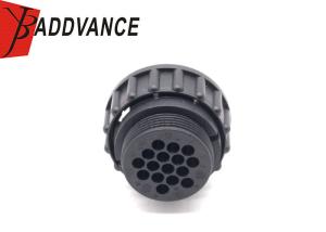 Quality 206037-1 AMP CPC Series Female Automotive Black 16 Pin Connector For Cars wholesale