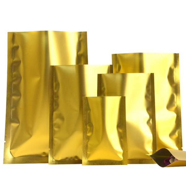 Custom Printed 3 Sides Heat Sealed Plastic Bag Pouch, Food Vacuum Storage