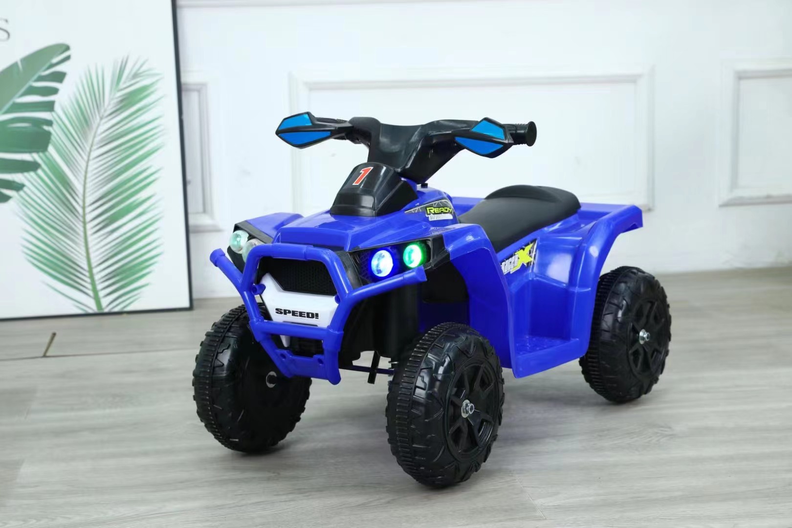 Age Range 2 to 4 Years Plastic Ride On 6V Electric Car Toys with Lighting and Music