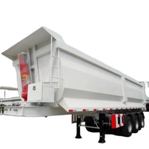 Quality 10pcs Leaf Spring Semi-Trailer Rear Dump Tipper Truck Trailer for Dubai Distributors wholesale