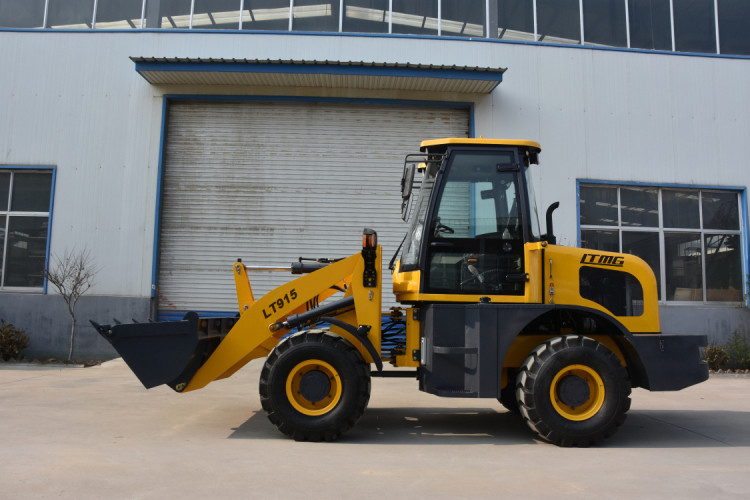1.5 Ton Small Front End Loader , CE/ISO Certificated Wheel Loader