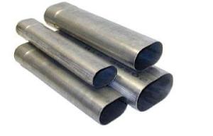 Quality Iron Black Welded Elliptical Steel Pipe Anti Corrosion 50mm Galvanised Pipe wholesale
