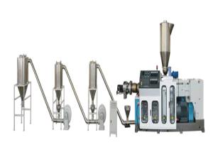 Quality JWELL PVC Counter Parallel Twin Screw Pelletizing Machine wholesale