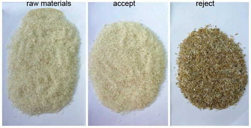 Parboiled White Rice Colour Sorter Machine 3000kg/h - 4000kg/h
