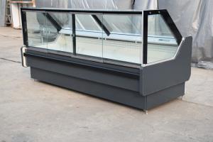 Quality Supermarket Fan Cooling Display Chiller For Sausages wholesale