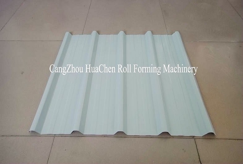 Automatic Roofing Roll Forming Machine Cold Rolled Steel Panel Forming Line
