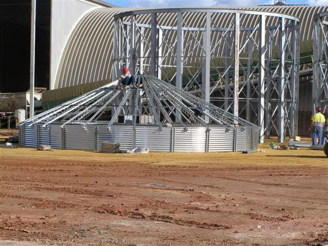 Grain Silo Hydraulic Jacks for Enamel Storage Tank Construction