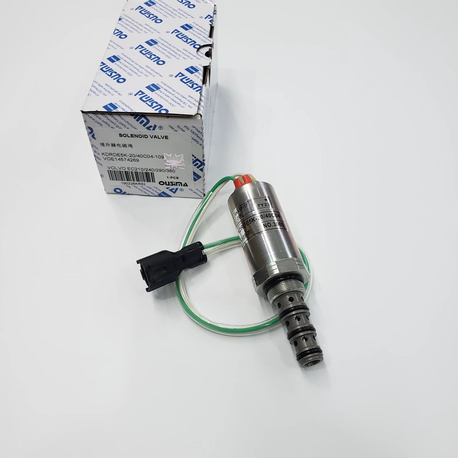 OUSIMA Hydraulic Pump Solenoid Valve KDRDE5K-20 40C04-109 VOE14574269 For EC210 EC240 EC290 EC360