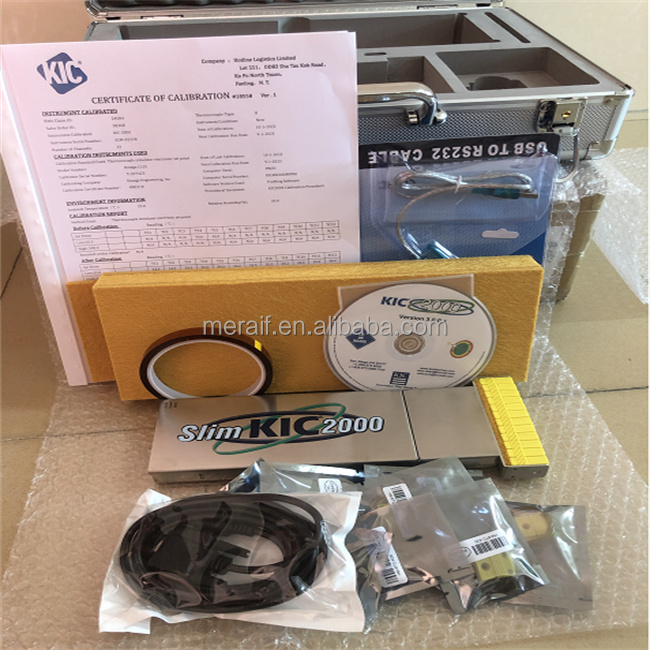 Kic 2000 Smt Reflow Oven Profiler 12 Channels Slim Kic 2000 SMT Reflow Oven Profiler