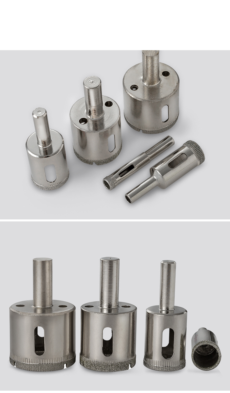 Electroplated diamond core drill bit Drilling for glass Ceramic Tiles
