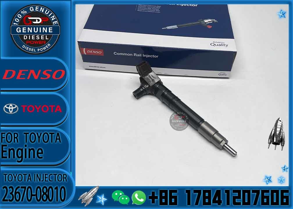 High Quality Rail Diesel Fuel Injector 095000-0940 095000-0941 23670-39035 For Toyota 2KD-FTV