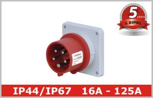 Quality Watertight IP67 Pin and Sleeve Plug Three Phase IEC Nonmetallic wholesale