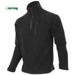 100% Polyester Tactical Military Garments Soft Shell Black Military Fleece