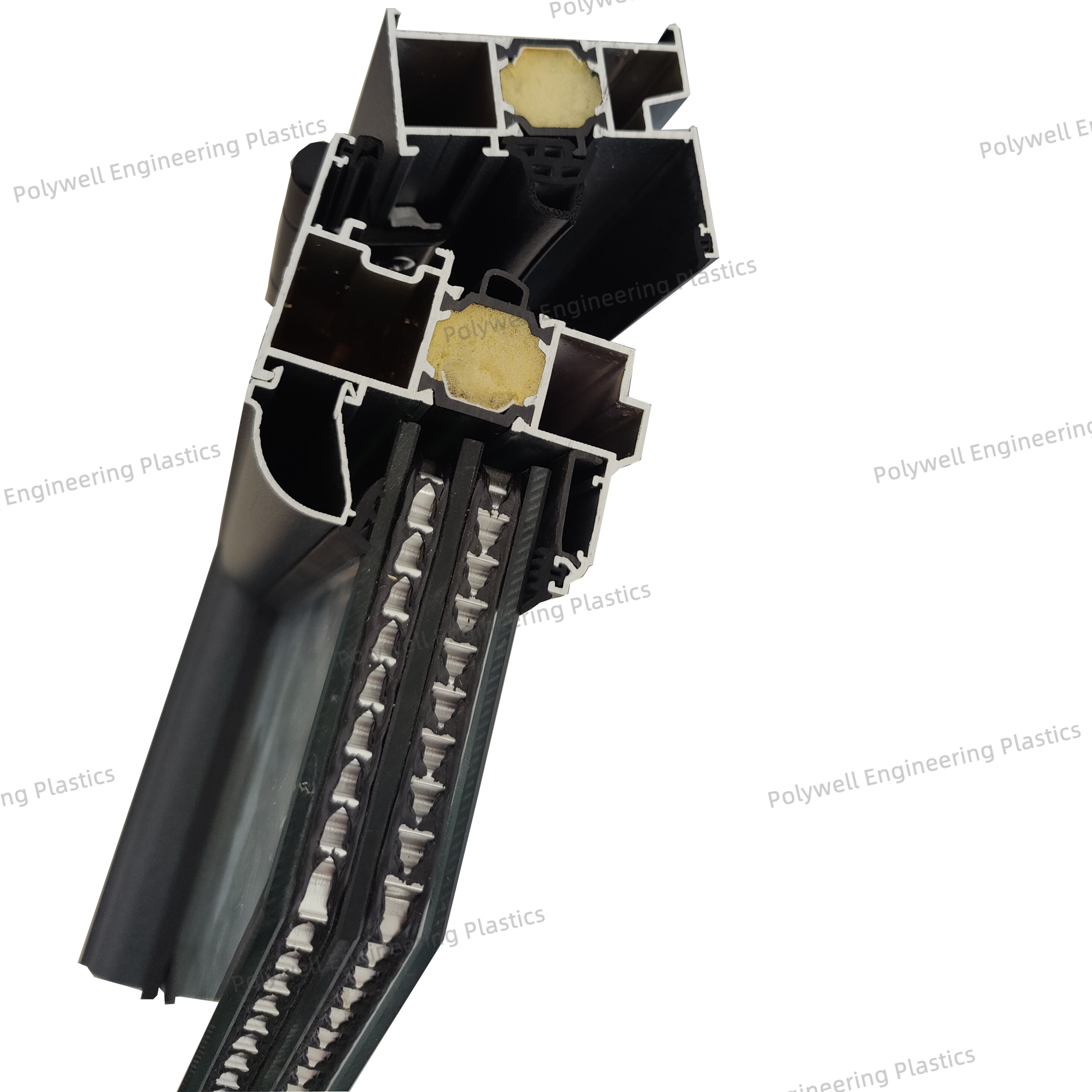 Customized PA66 Granules Polyamide Glassfiber 25% for Heat Insulation Bar Thermal Break Strip Extruder