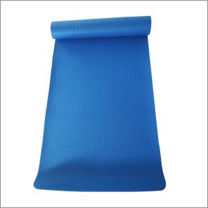 Quality High Density Anti Tear Exercise Yoga Mat With Knee Pad Carrying Strap wholesale