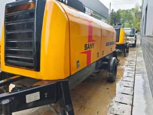 Quality Used Trailer Mounted Concrete Pump 181KW Engine Power S Valve wholesale