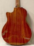 Custom cutaway 516ce acoustic guitar honeyburst
