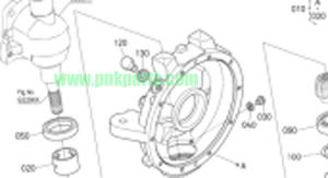 Quality 3C011-43670 Kubota Tractor Parts Front LH Gear Assy Agricuatural Machinery Parts wholesale