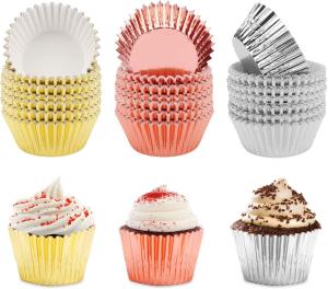 Quality Muffin Liner Paper Baking Cup Mold Aluminum Foil Cupcake Greaseproof wholesale