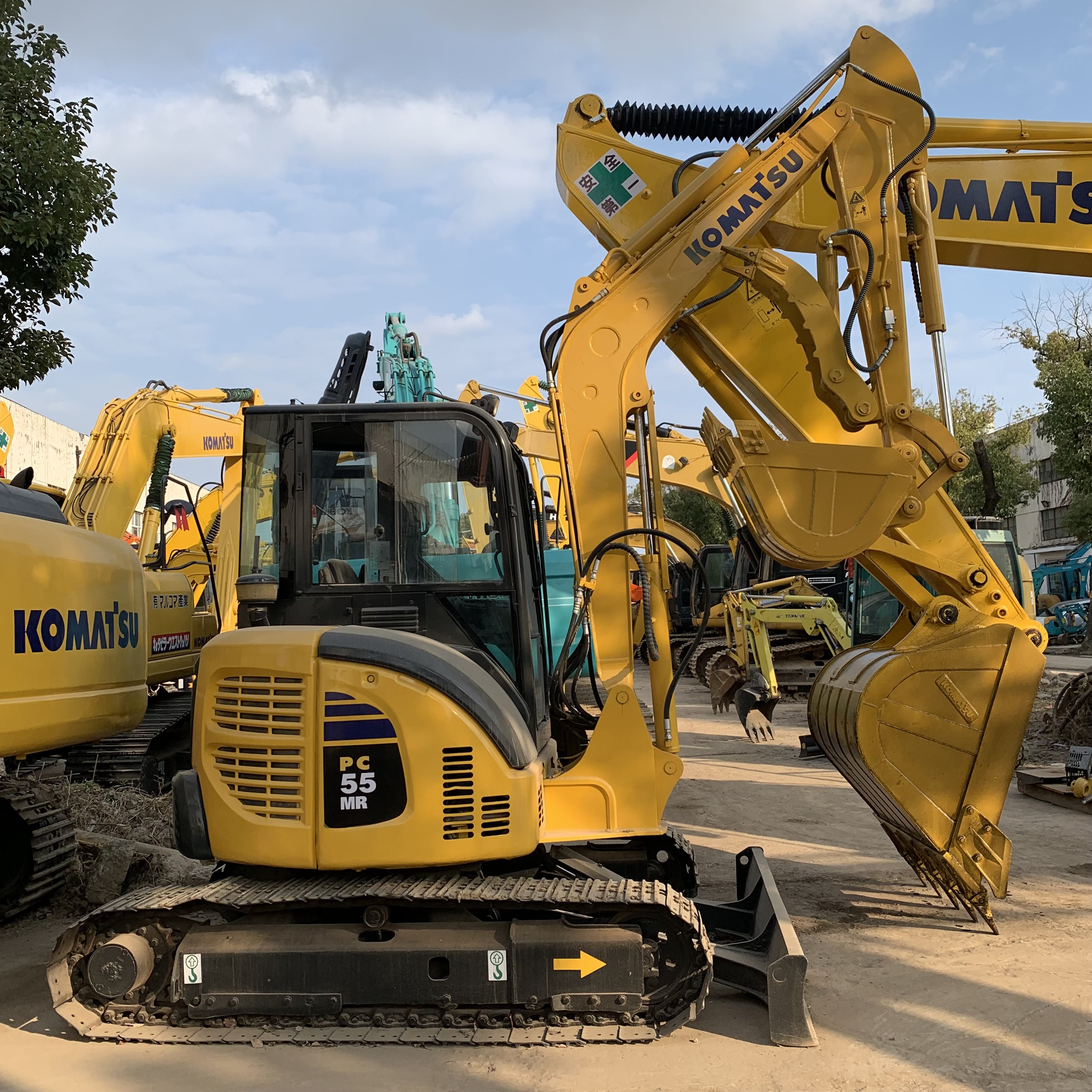 Used 4 Tons 5 Tons Komatsu Pc40mr Pc55mr Crawler Mini Excavator Original Hydraulic Pump