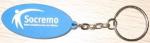 Decoration Custom Pvc Keychains For Promotion Gift , Printed Logo