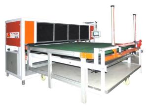 Quality 96 Inch 128 Inch Ultrasonic Commercial Textile Fabric Cutting Machine wholesale