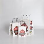Handle Printed Kraft Paper Bags