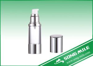 Quality 30ml 50ml 80ml 100ml 120ml Matte Silver Aluminum Airless Bottle wholesale