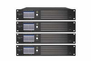 Quality 600W Network Audio Amplifier 4 Channel , High Power Mixer Amplifier Aluminum wholesale