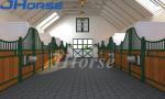 Metal Building Material Industry European Horse Stalls Heavy Duty