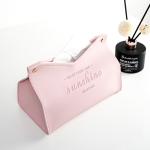 Rectangular Plastic Tissue Box Cover for Luxury Nordic Restaurant in Desktop