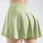 Solid Color Summer Gym Workout Golf Skorts With Pockets Quick Dry Women'S Tennis