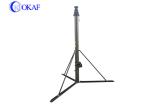 49ft Extend Height Hand Winch Telescopic Camera Mast 18m 20m