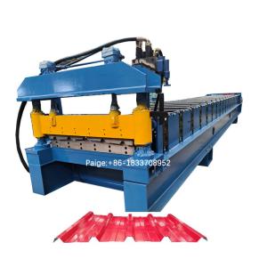 Quality TR4 TR5 Metal Roof Panel Roll Forming Machine Q235 Steel wholesale